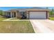 Charming single-Gathering home featuring an attached garage, well-manicured lawn, and cozy front entry at 13581 Sw 48Th Ct, Ocala, FL 34473