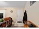 Shot of the entry of the living room featuring stylish decor, creating a cozy space at 13581 Sw 48Th Ct, Ocala, FL 34473