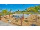 Charming community fountain surrounded by landscaping, creating an inviting atmosphere at 2971 Gardenia Dr, Indian Lake Estates, FL 33855