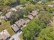 Bird's eye view of the home, nestled within a mature treed and landscaped community at 4524 Oak Arbor Cir, Orlando, FL 32802