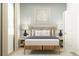 Inviting bedroom with a cozy bed, natural light, and tranquil decor at 4578 Ochos Rios Pl, Kissimmee, FL 34758