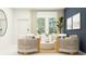 Cozy seating area with stylish chairs and ample natural light, creating a perfect spot for conversation at 4578 Ochos Rios Pl, Kissimmee, FL 34758