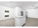 Bright kitchen with an island and modern flooring at 13283 Tula Loop, Astatula, FL 34705