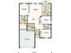 Detailed floor plan featuring a 2-car garage, primary suite, and open-concept living space at 2430 Slippery Rock St, Auburndale, FL 33823