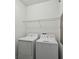 Convenient laundry room with a modern washer and dryer at 8983 Azalea Sands Ln # 8983, Davenport, FL 33896