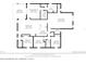 Detailed floor plan showcasing the layout of the home with dimensions for each room at 1892 Sanderling Dr, Clermont, FL 34711