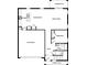 First floor plan featuring a kitchen, dining room, Gathering room, 2-car garage and covered patio at 1653 Nantucket Way, Winter Haven, FL 33884