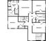 Second floor plan featuring Primary bedroom, Primary bath, walk in closet, 3 additional bedrooms, bath and laundry at 1653 Nantucket Way, Winter Haven, FL 33884