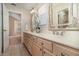 Bathroom featuring double sinks and lots of vanity space, perfect for busy mornings at 3930 Cassia Dr, Orlando, FL 32828