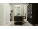Bright home office with modern desk, ergonomic chair, storage cabinet, and natural light, perfect for remote work at 2161 Albatross Nest Dr, Bartow, FL 33830