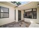 Private patio with stone pavers, perfect for outdoor entertaining at 2249 Cypress Cove Dr # E3, Tavares, FL 32778