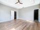 Bright bedroom with recessed lighting, two doorways, and wood floors at 917 Shawna Shrs, Haines City, FL 33844