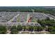 Aerial view of the community, showcasing well-maintained lawns and modern homes at 272 Pershing St, Bartow, FL 33830