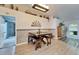 Inviting dining area with modern furnishings, stylish decor, and plenty of natural light at 7402 Gunstock Dr, Lakeland, FL 33809