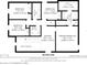 Second level floor plan featuring bedrooms, bathrooms, and a laundry room layout at 356 Loch Ct, Davenport, FL 33837