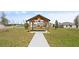 Well-maintained pavilion in a community park setting, perfect for picnics and outdoor activities at 1366 Blue Ash Ln, Deland, FL 32720