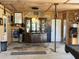 Cozy rec room features a custom bar, unique lighting and paneled walls at 1464 Mount Pleasant Rd, Groveland, FL 34736