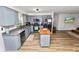 Bright kitchen features updated appliances, ample counter space, and a convenient eat-in area at 2937 Delrose N Dr, Lakeland, FL 33805