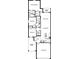 Detailed floor plan showcasing the layout of the house, including room dimensions at 3183 Seville St, Lake Alfred, FL 33850