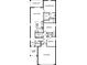 Detailed floor plan showcasing the layout of the house with bedrooms, kitchen, living areas, and garage at 3736 Bergamot St, Lake Alfred, FL 33850