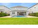 Backyard featuring a private pool and patio area at 321 Auburn Ave, Kissimmee, FL 34747