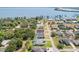 Aerial view of the neighborhood homes, near the lake, showing well-maintained homes and tree coverage at 5144 Riverlake Dr, Bartow, FL 33830
