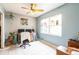 Home office with ample lighting, neutral walls, and plenty of space to work from home at 2908 Maplewood Ave, Lakeland, FL 33803