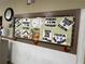 Community bulletin board featuring event schedules, games and activities at 65 Joppa Dr, Winter Haven, FL 33884