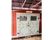 A close up of the doors to the chicken coop at 18700 Ravenswood Rd, Altoona, FL 32702