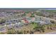 Aerial view showcases a single-Gathering house within a tranquil, Gathering-friendly community near a highway at 329 W Aster Ct, Poinciana, FL 34759