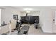 Home gym featuring exercise equipment and wood floors at 329 W Aster Ct, Poinciana, FL 34759