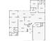 Detailed floor plan showcasing the layout of the home at 541 Willet Cir, Auburndale, FL 33823