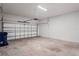 Spacious two-car garage with an automatic door opener and plenty of room for storage at 541 Willet Cir, Auburndale, FL 33823