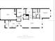 Detailed floor plan showcasing layout of rooms and dimensions at 505 Millifiora Ln, Kissimmee, FL 34759