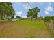 Spacious backyard of property at 9210 Lehall W Sq, Lakeland, FL 33810