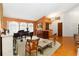 Spacious living room featuring a piano and a marble-trimmed fireplace at 4014 Gallagher Loop, Casselberry, FL 32707