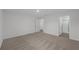 Spacious bedroom with carpet, and bathroom with a glass shower at 481 Danube Dr, Poinciana, FL 34759
