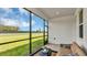 Enclosed lanai offering great views of the backyard at 611 Terrapin Dr, Debary, FL 32713