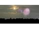 Fireworks and moon illuminating the night sky enhances community spirit and festivities at 7071 Spring Park Dr, Winter Garden, FL 34787