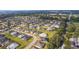 This aerial shot displays a sprawling residential community with lush greenery and neatly arranged homes at 10367 Addison Shore Way, Oxford, FL 34484