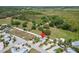 Wide aerial view of property, showing home's location and the surrounding neighborhood at 2991 Wood Duck Dr, Polk City, FL 33868
