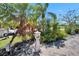 Landscaping with plants and brick paver driveway at 2991 Wood Duck Dr, Polk City, FL 33868