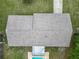 This aerial view shows the roof of the home and a beautiful inground pool in the backyard at 2690 Ne 42Nd Pl, Ocala, FL 34479