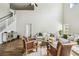 Elegant living room featuring high ceilings and stylish decor, perfect for entertaining at 440 Langham Dr, Davenport, FL 33897