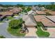 Aerial view of homes in a sunny neighborhood at 622 Jamaica Cir, Lakeland, FL 33803