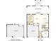 Main level floor plan featuring an optional lanai, kitchen, dining and great room at 2402 Slippery Rock St, Auburndale, FL 33823