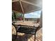 Community pavilion with benches, plants, brick pavers and stunning overlook view at 3205 Sonesta Ct # B, Clermont, FL 34711