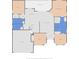 Detailed floor plan showcasing the layout of the home with multiple bedrooms, living spaces, and a screened porch at 2522 Pine Valley Dr, Lakeland, FL 33810