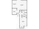 A simple floor plan depicts the layout of the home's rooms and dimensions at 337 Scottsdale Sq # 337, Winter Park, FL 32792