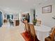 Dining room sits adjacent to the kitchen, offering open sight lines to the living room at 726 Eagle Landing Blvd, Winter Haven, FL 33880